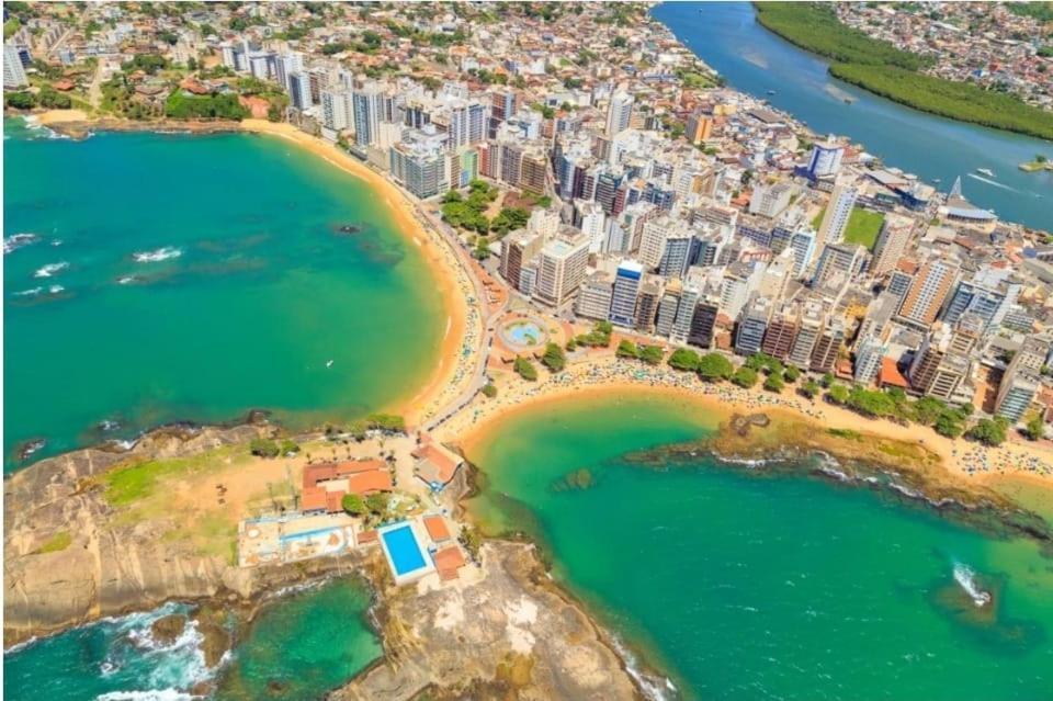 Apt Encantador Praia Do Morro 20 Metros Da Praia. Apartment Guarapari Exterior photo